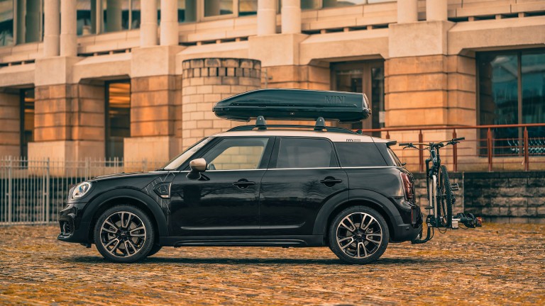 Аксессуары MINI - чёрный багажный бокс на крышу mini 320