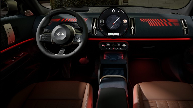 MINI Countryman – интерьер – передняя панель
