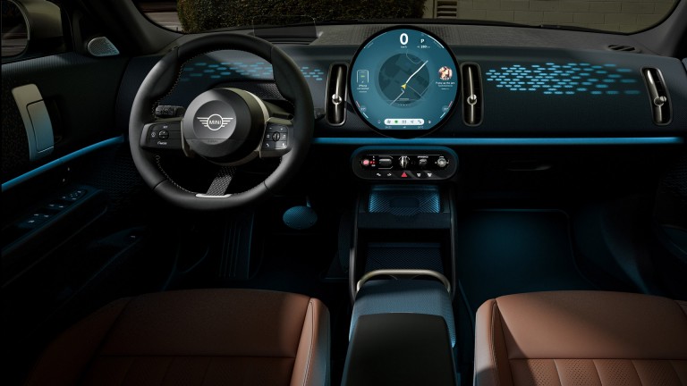 MINI Countryman – интерьер – сиденья для пассажиров